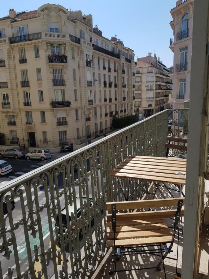 Cosy Central Studio Nice Rossini Large Balcony Exterior foto