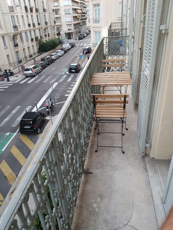 Cosy Central Studio Nice Rossini Large Balcony Exterior foto